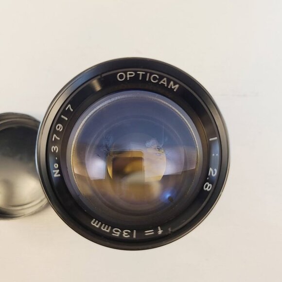 Opticam 135mm F2.8 Telephoto Lens M42 Threaded Mount No.37917 - Picture 8 of 9